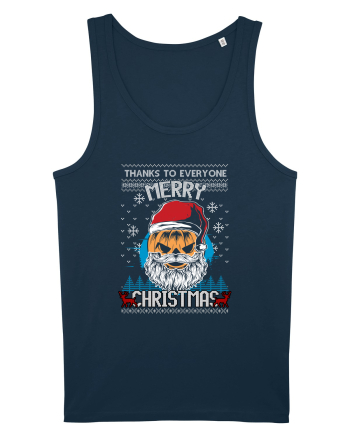 Merry Christmas Halloween Navy