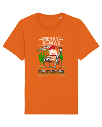 Merry Christmas Lamberjack Bright Orange