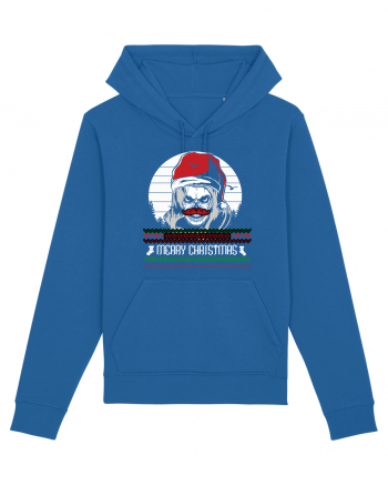 Merry Christmas Skull Royal Blue