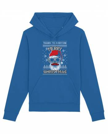 Merry Christmas Thanks To Everyone Royal Blue