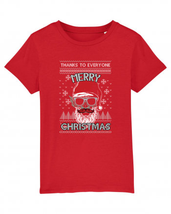 Merry Christmas Thanks To Everyone Red