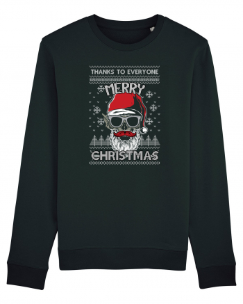 Merry Christmas Thanks To Everyone Black