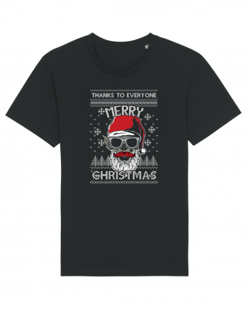 Merry Christmas Thanks To Everyone Black