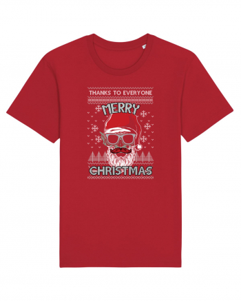 Merry Christmas Thanks To Everyone Red