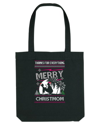Merry Christmom Thank For Everything Black