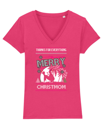 Merry Christmom Thank For Everything Raspberry