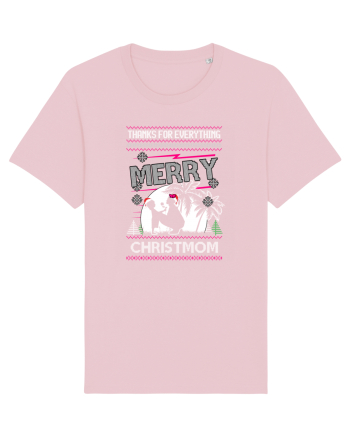 Merry Christmom Thank For Everything Cotton Pink
