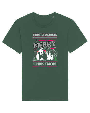 Merry Christmom Thank For Everything Bottle Green