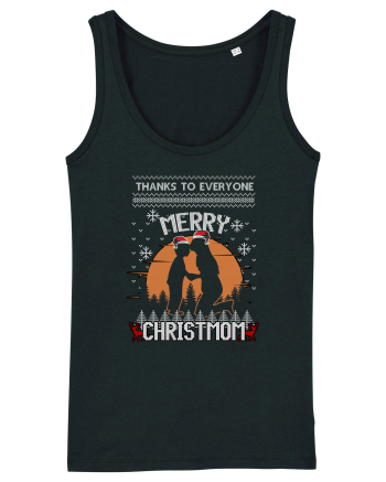 Merry Christmom Black