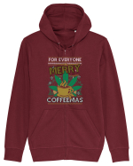 Merry Coffeemas Hanorac cu fermoar Unisex Connector