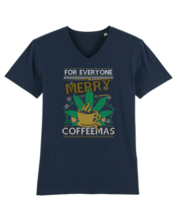 Merry Coffeemas French Navy