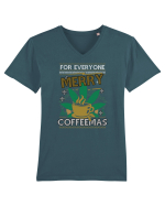 Merry Coffeemas Tricou mânecă scurtă guler V Bărbat Presenter