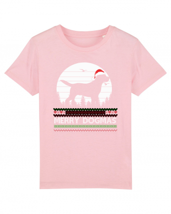 Merry Dogmas Cotton Pink