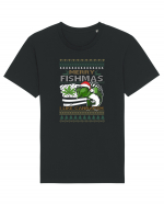 Merry Fishmas I Like Cannafish Tricou mânecă scurtă Unisex Rocker