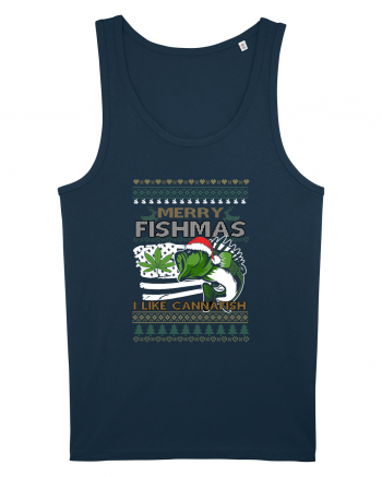 Merry Fishmas I Like Cannafish Navy