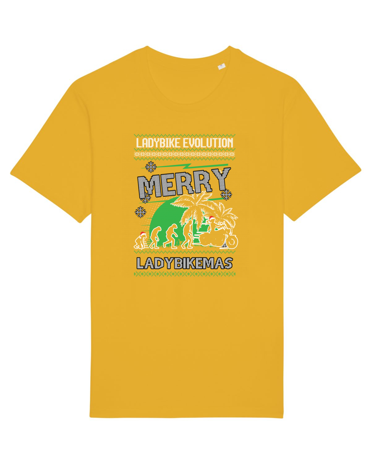 Tricou mânecă scurtă Unisex Rocker Spectra Yellow