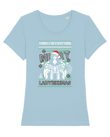 Merry Ladybikemas Sky Blue