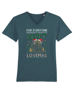 Merry Lovemas For Everyone Tricou mânecă scurtă guler V Bărbat Presenter