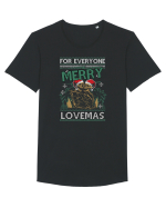 Merry Lovemas For Everyone Tricou mânecă scurtă guler larg Bărbat Skater