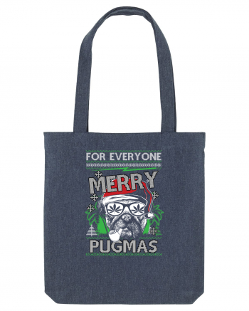 Merry Pugmas Midnight Blue