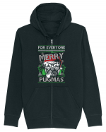 Merry Pugmas Hanorac cu fermoar Unisex Connector