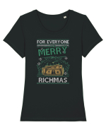 Merry Richmas Tricou mânecă scurtă guler larg fitted Damă Expresser