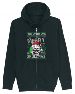 Merry Skullmas Hanorac cu fermoar Unisex Connector