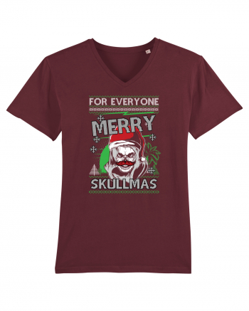 Merry Skullmas Burgundy
