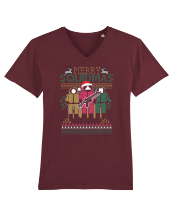 Merry Squidmas Burgundy