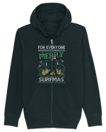Merry surfmas For Everyone Hanorac cu fermoar Unisex Connector