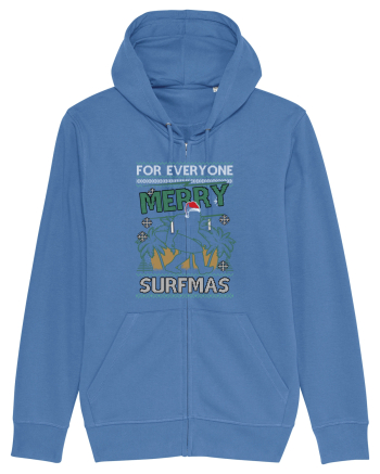 Merry surfmas For Everyone Bright Blue
