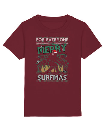 Merry surfmas For Everyone Burgundy