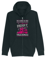 Merry Truckmas Time To Drive Hanorac cu fermoar Unisex Connector