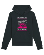 Merry Truckmas Time To Drive Hanorac Unisex Drummer