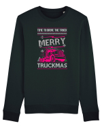 Merry Truckmas Time To Drive Bluză mânecă lungă Unisex Rise