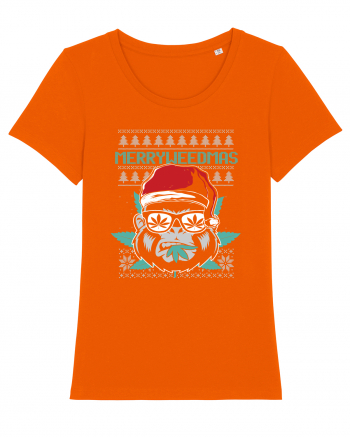 Merry Weedmas Ape Bright Orange