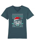 Merry Weedmas Ape Tricou mânecă scurtă guler V Bărbat Presenter