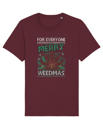 Merry Weedmas Burgundy