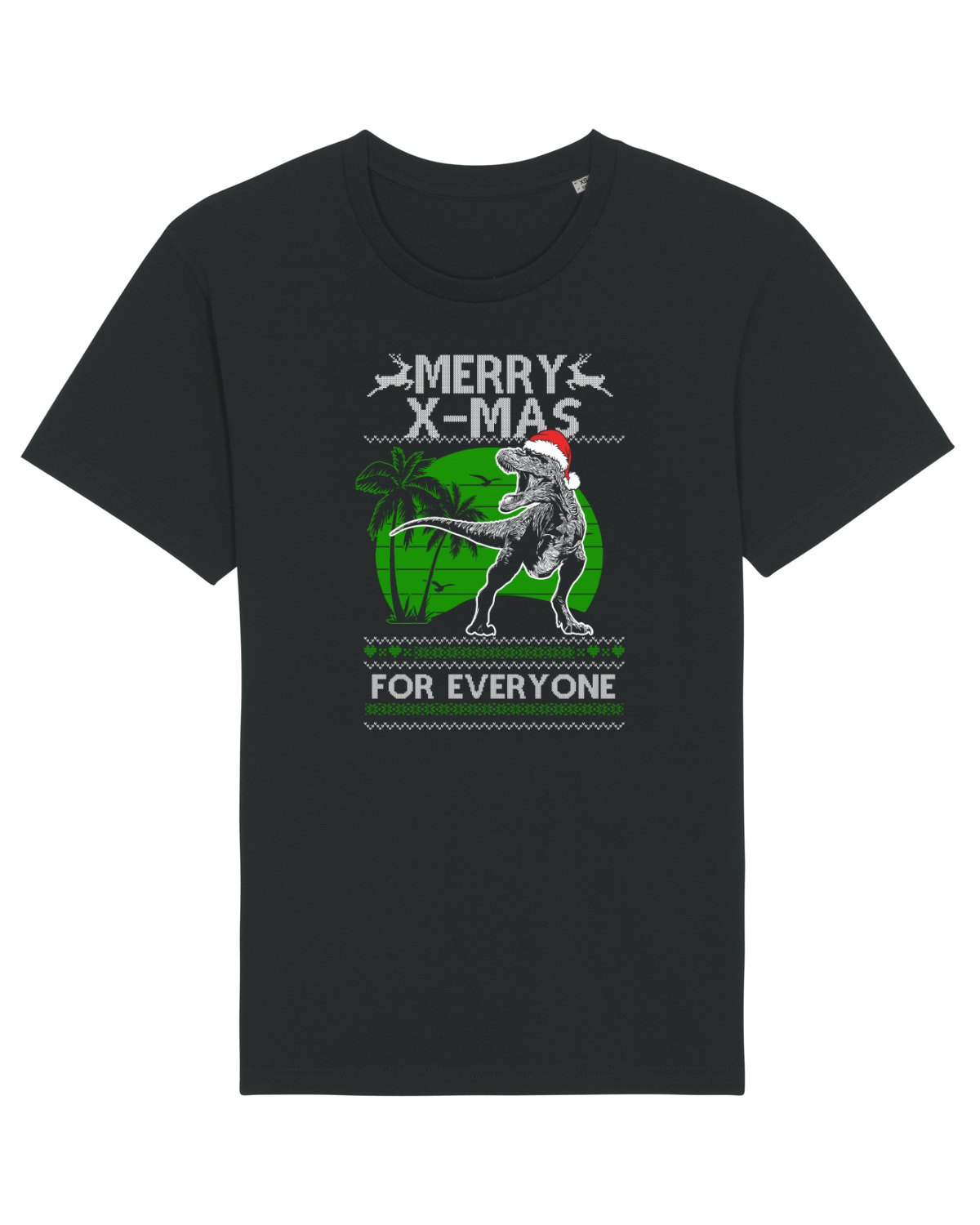 Tricou mânecă scurtă Unisex Rocker Black
