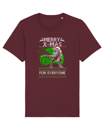 Merry X-mas For Everyone Burgundy