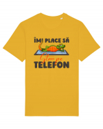 Stau pe telefon v1 Tricou mânecă scurtă Unisex Rocker