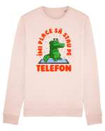 Stau pe telefon v2 Bluză mânecă lungă Unisex Rise