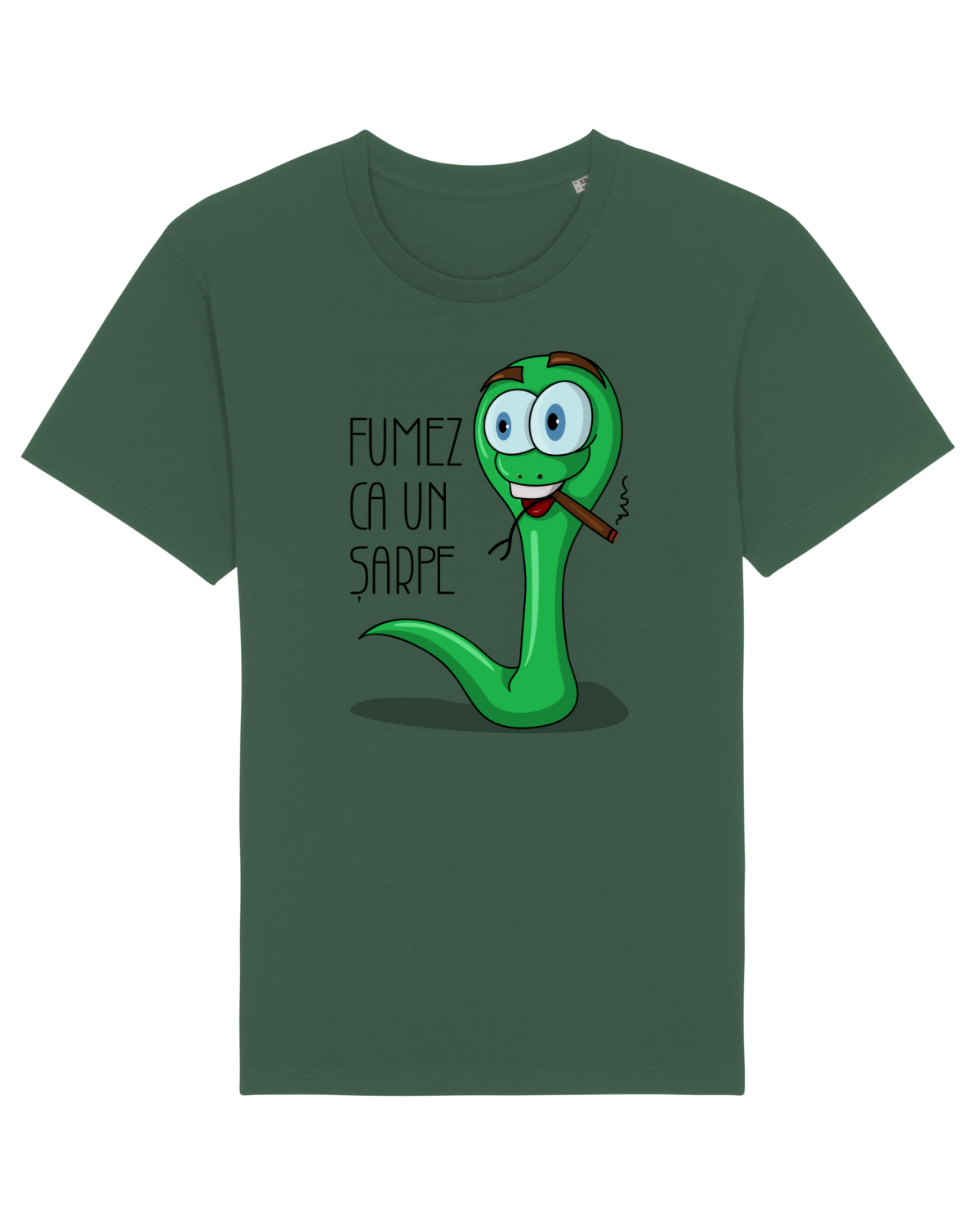 Tricou mânecă scurtă Unisex Rocker Bottle Green