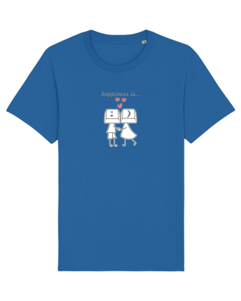 Happiness is :) 3 Royal Blue