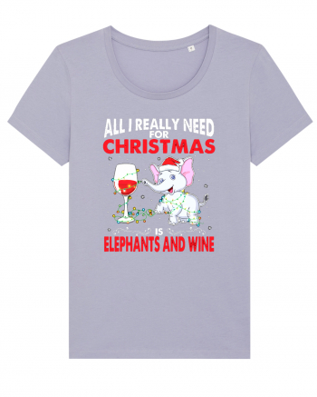 All I Really Need For Christmas Is Elephants And Wine Lavender