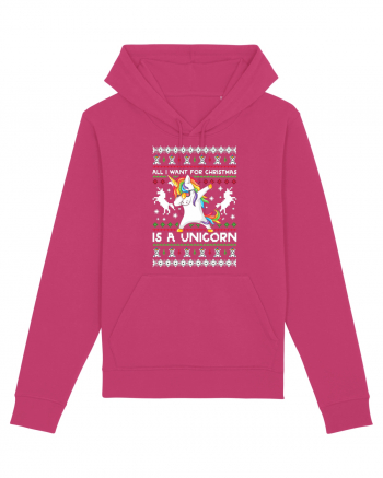 All I Want For Christmas Is A Unicorn Raspberry