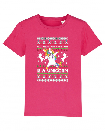 All I Want For Christmas Is A Unicorn Raspberry