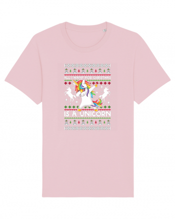 All I Want For Christmas Is A Unicorn Cotton Pink