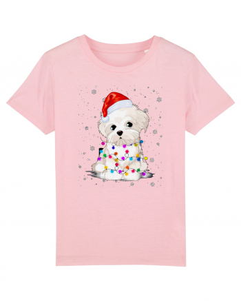 Bishon Little Xmas Cotton Pink