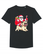 Bulldogsanta Tricou mânecă scurtă guler larg Bărbat Skater